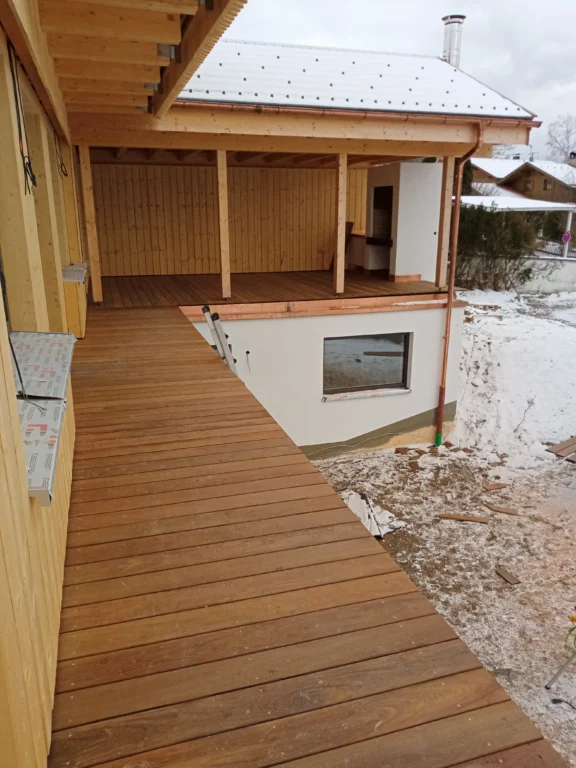 Zimmerei Krippner Balkon Bau Holz