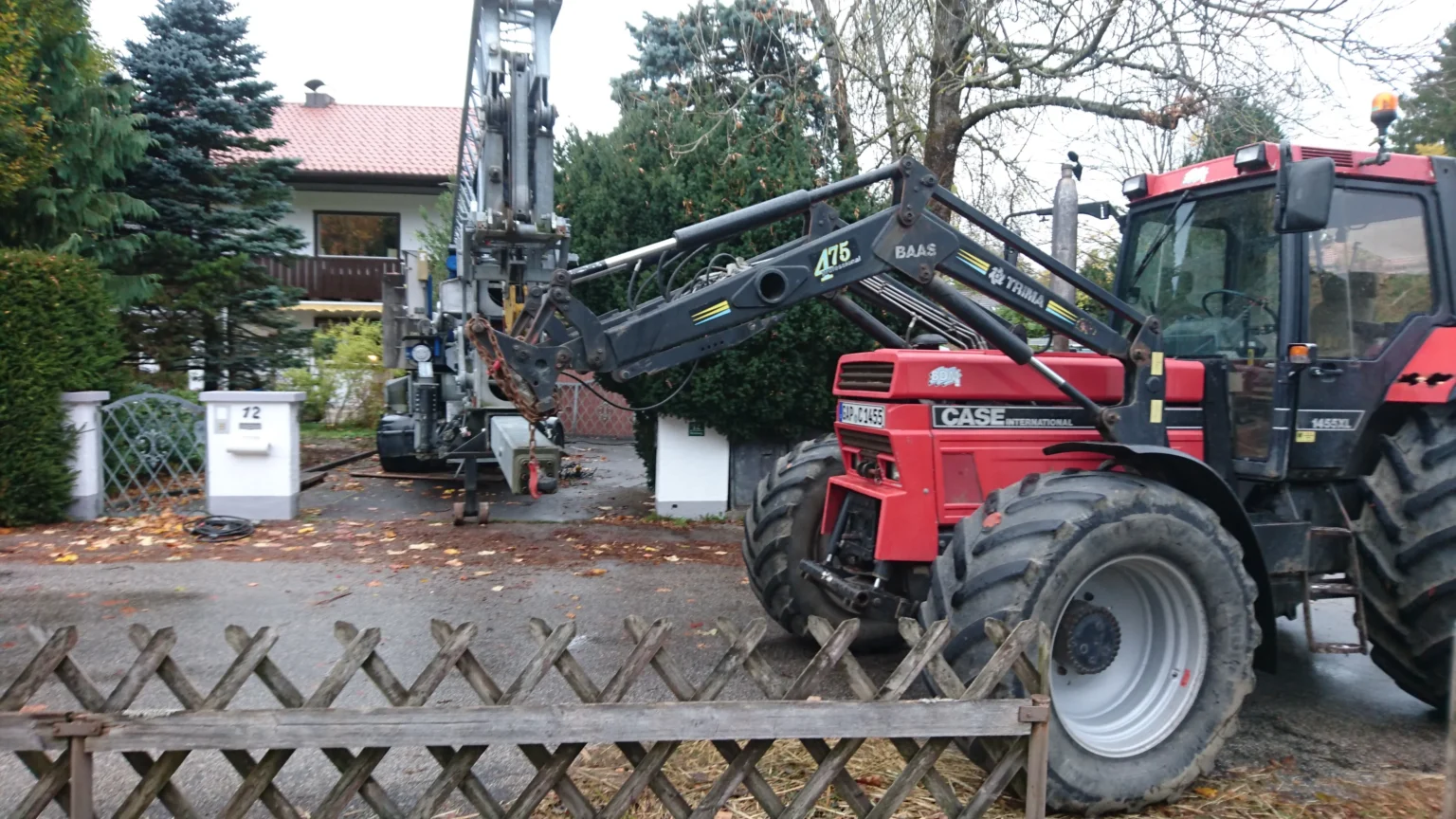 Zimmerei Krippner Fuhrpark Seitenansicht